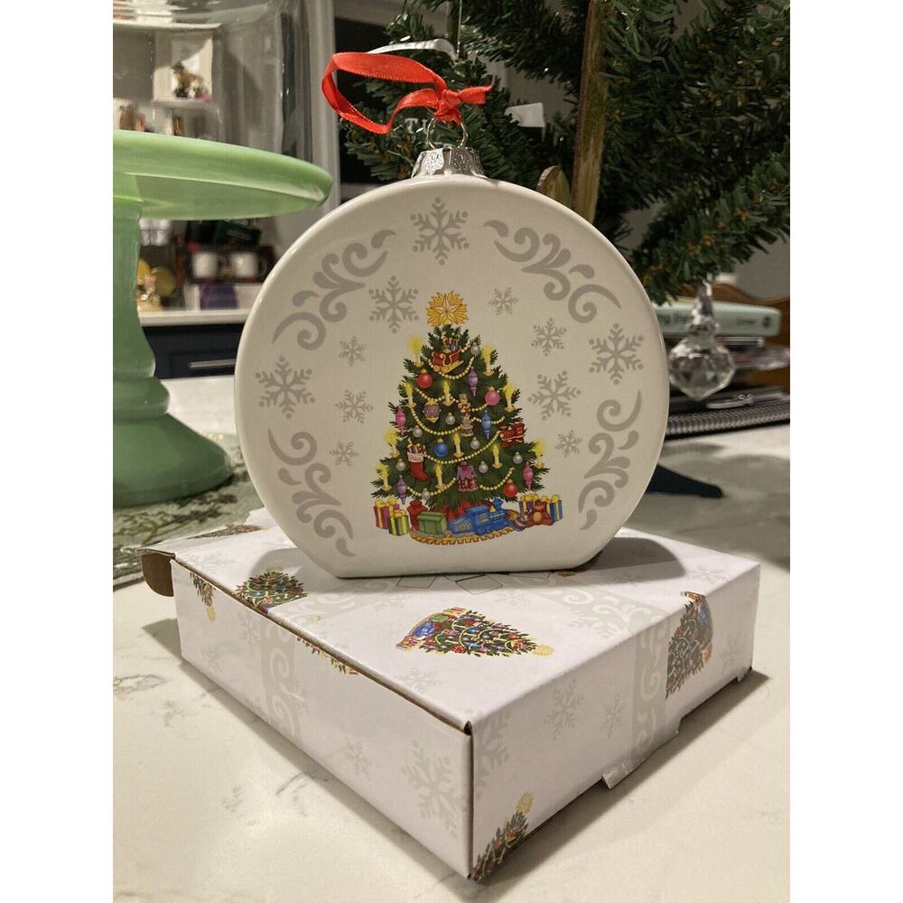 Temp-tations by Tara Santa Claus Sugar Cookie Recipe Ceramic Ornament